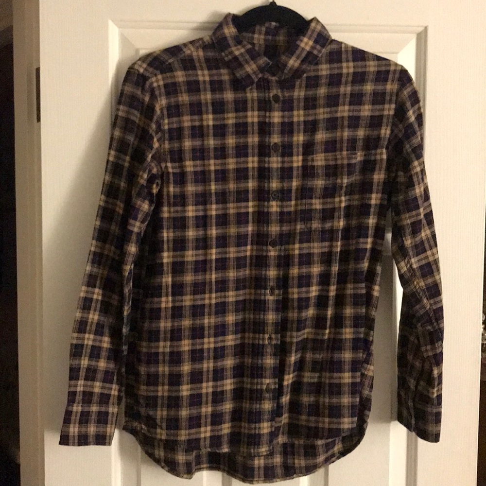 Uniqlo flannel NWOT